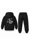 Kpop Demon Hunters Sussie Kase Edge Printed Children's Hooded Tracksuit Set