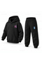 Kpop Demon Hunters Huntrix Printed Children's Hooded Tracksuit Set - 3