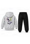 Snoopy Astronaut Friends Printed Children's Hooded Tracksuit Set