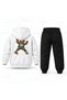 Six Seven 67 Ayi Reverse Patent Printed Children's Hooded Tracksuit Set