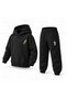 Snoopy Volleyball Printed Kids Hooded Tracksuit Set - 3