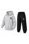 Katseye Golge Dance Printed Children's Hooded Tracksuit Set - 3