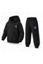 Kpop Demon Hunters Zoey Otur Kalem Printed Children's Hooded Tracksuit Set - 3