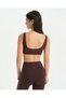 Brown Low Back Bra - 2
