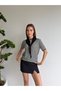 Crew Neck Striped Scarf Knitwear Blouse - 2