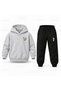 Snoopy Picnic Sandvic Printed Children's Hooded Tracksuit Set - 2