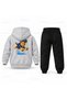Paw Patrol Chase Camur Ziplama Printed Children's Hooded Tracksuit Set