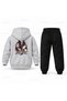 Katseye Uc Portrait Sira Printed Children's Hooded Tracksuit Set