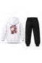 Six Seven 67 Hippo Skateboard Printed Children's Hooded Tracksuit Set