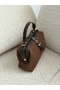 Suede Scholarship Hand and Shoulder Women's Bag - 2