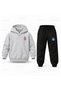 Kpop Demon Hunters Mira Cartoon Motion Printed Children's Hooded Tracksuit Set - 2
