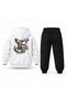 Six Seven 67 Dino Smac Printed Children's Hooded Tracksuit Set
