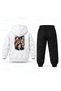 Katseye Comic Book Printed Children's Hooded Tracksuit Set