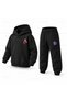Kpop Demon Hunters Mira Yuksek Bakis Printed Children's Hooded Tracksuit Set - 3