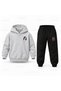 Katseye Yoonchae Rose Edge Printed Children's Hooded Tracksuit Set - 2