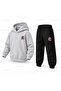 Kpop Demon Hunters Printed Children's Hooded Tracksuit Set - 3