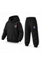 Kpop Demon Hunters Jinu Huntrix Dostlar Printed Children's Hooded Tracksuit Set - 3