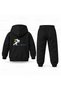 Snoopy Printed Children's Hooded Tracksuit Set