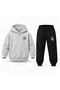 Katseye Circle Printed Children's Hooded Tracksuit Set - 2