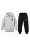 Katseye Colorful Goz Kadraj Printed Children's Hooded Tracksuit Set - 2