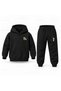 Snoopy Sand Castle Printed Children's Hooded Tracksuit Set - 2