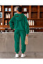 Unisex Women's Men's Martini Girl Printed Oversize 3 Thread Hooded Sweatshirt and Jogger Sweatpants - 5
