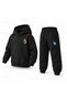 Kpop Demon Hunters Mira Cartoon Motion Printed Children's Hooded Tracksuit Set - 3