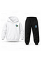 Kpop Demon Hunters Derpy Saksi Printed Children's Hooded Tracksuit Set - 2