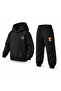 Paw Patrol Tracker Cicek Selam Printed Children's Hooded Tracksuit Set - 3