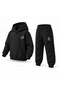 Katseye Anime Scene Printed Children's Hooded Tracksuit Set - 3