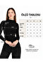 Women's Ecru Half Fisherman Ribbed Modal Cotton Long Sleeve Blouse - H6173 - 7