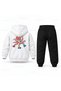 Six Seven 67 Octopus Patent Printed Children's Hooded Tracksuit Set
