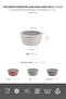 Colesium Premium Vacuum Sealed Green Storage Container with Lid, 3-Piece Set 2.5Lt-1,5Lt-0,6Lt - 4