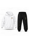 Six Seven 67 Cat Gymnastics Printed Children's Hooded Tracksuit Set - 2