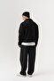 Surface Zippered Collared Nubuck Look Seasonal Men's Coat - 8
