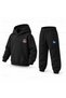 Kpop Demon Hunters Jinu Selfie Drawing Printed Children's Hooded Tracksuit Set - 3