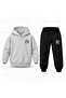 Kpop Demon Hunters Derpy Butterfly Printed Kids Hooded Tracksuit Set - 2