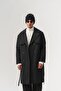 Trenchline Basic Double-Breasted Buttoned Trench Men's Coat - 2