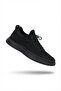 Mertto 3448 Black Genuine Leather Lightweight Comfortable Orthopedic Daily Men's Shoes