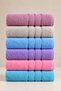 Barber Towel 50X90 cm Set of 6 Colorful Hairdresser Towels Hand, Face and Hair Drying Towels