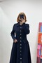 Pocket Flap Button Detailed Maxi Denim Dress - 4