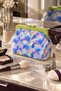 Rhin Women's Patterned Makeup Bag - Pistachio Green-Blue - 6