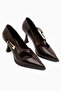 Sonja Brown Belted Women's Heeled Shoes - 4