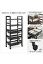 5-Tier Kitchen Baker's Rack with 3 Pull-Out Baskets - 5