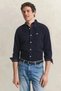 Men's Navy Blue Regular Fit Button down Shirt