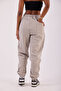 Women's Beige Clifornia Basic Jogger Pants - 3
