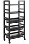 5-Tier Kitchen Baker's Rack with 3 Pull-Out Baskets
