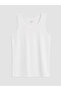 Vizyon New Season Gray U-Neck Combed Cotton Men's Undershirt 3-Pack - 7