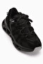 Raisa Genuine Leather Black Suede Mesh Detailed Thick Sole Women's Sneaker