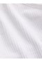 Kadın Beyaz Seamless Fitilli Triangle Bralet - 4